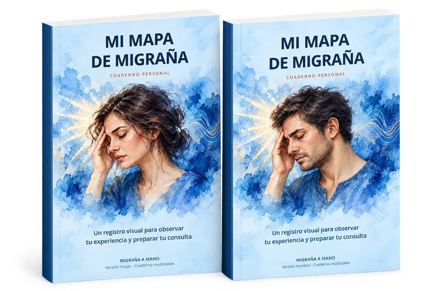 Mi mapa de migraña: versión mujer y versión hombre