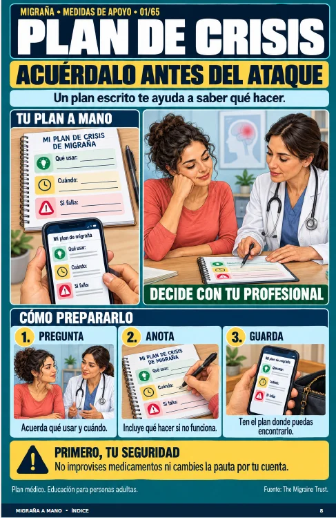 Ficha Plan de crisis: el plan escrito y los tres pasos para prepararlo
